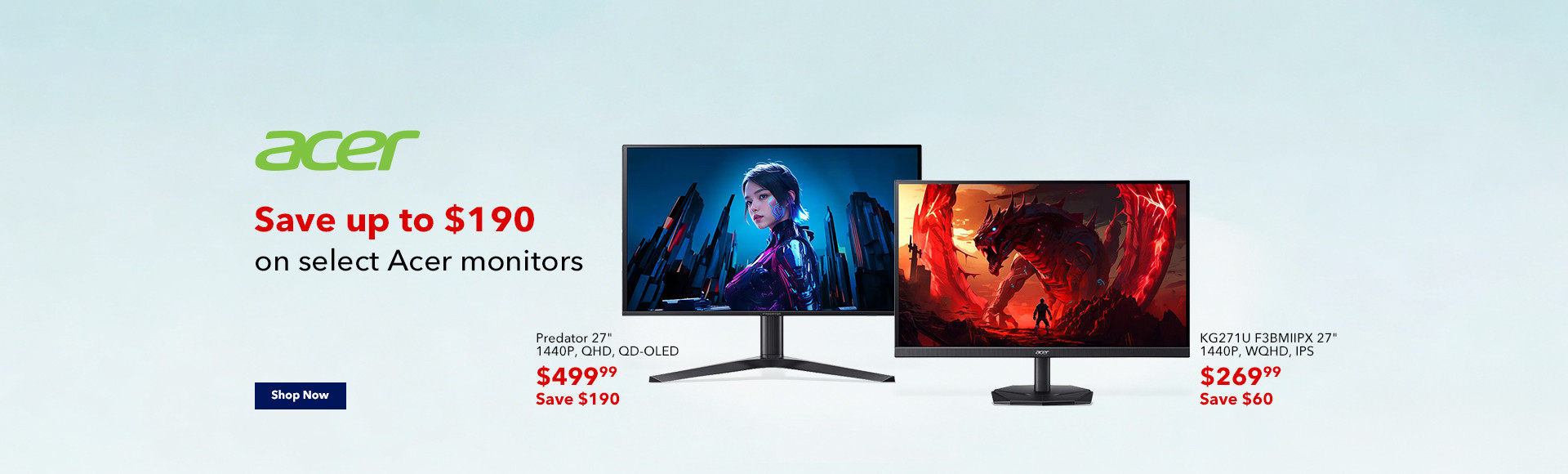 Acer Gaming Monitor 20260417