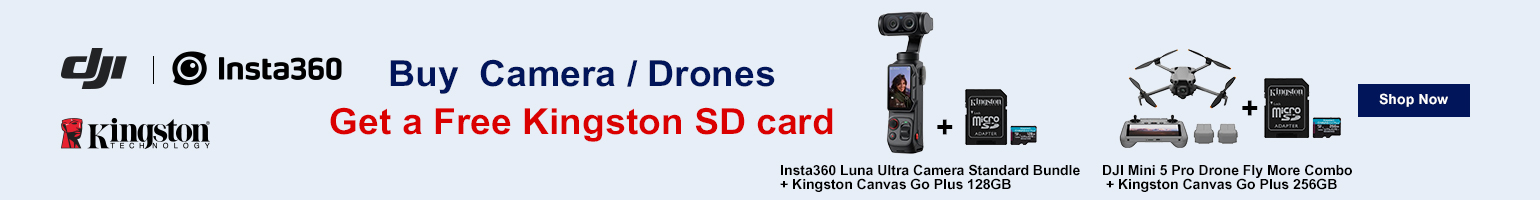 DJI/ Kingston/ Insta360 20261030