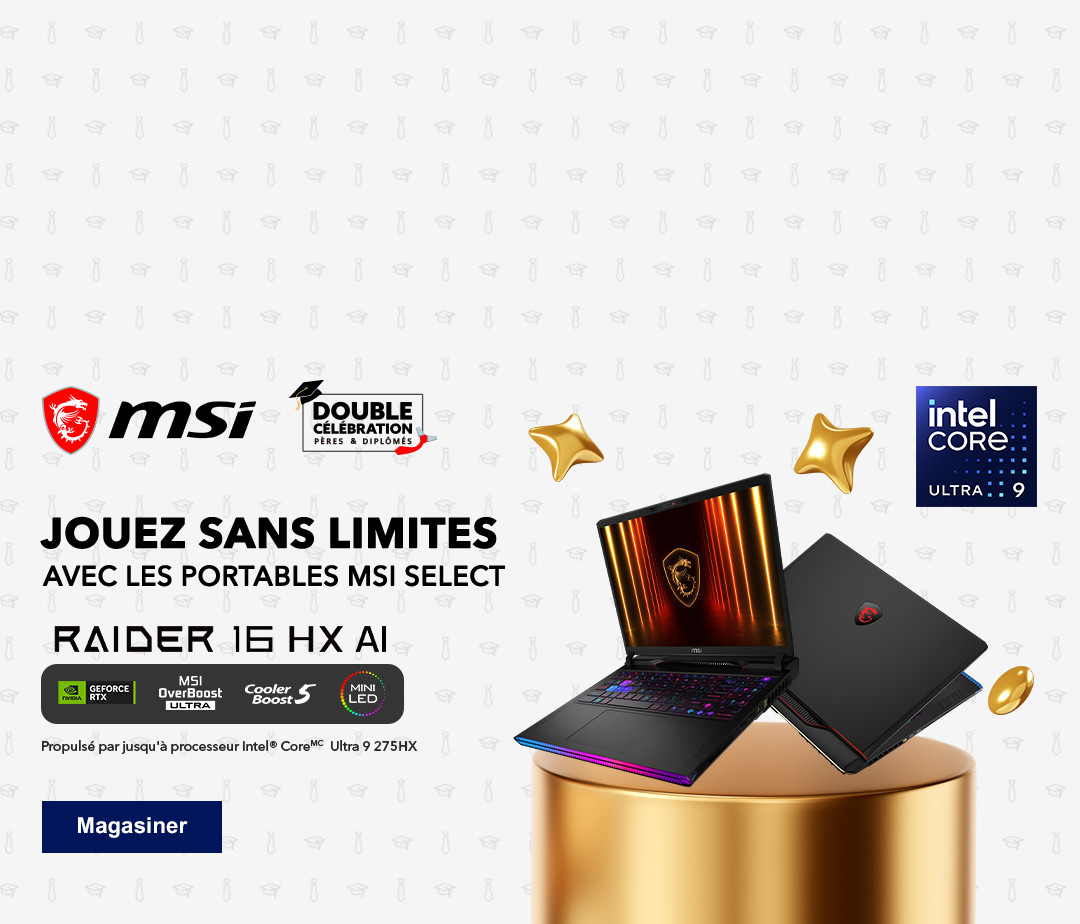 MSI Laptops 20260717