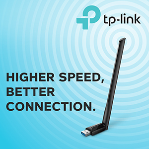 TP-Link (Archer T3U PLUS) AC1300 High Gain Wireless Dual Band USB Adapter