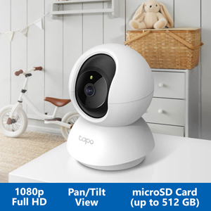 TP-Link Tapo C200 Pan/Tilt Home Security Wi-Fi Camera. Works with the Google Assistant and Amazon Alexa.
