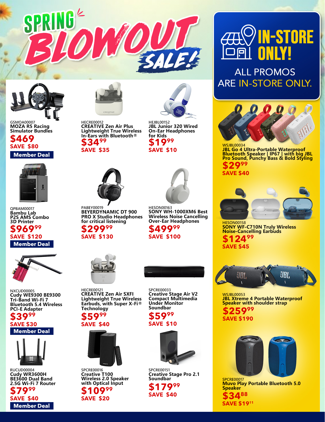 Store Blowout Sale 2026