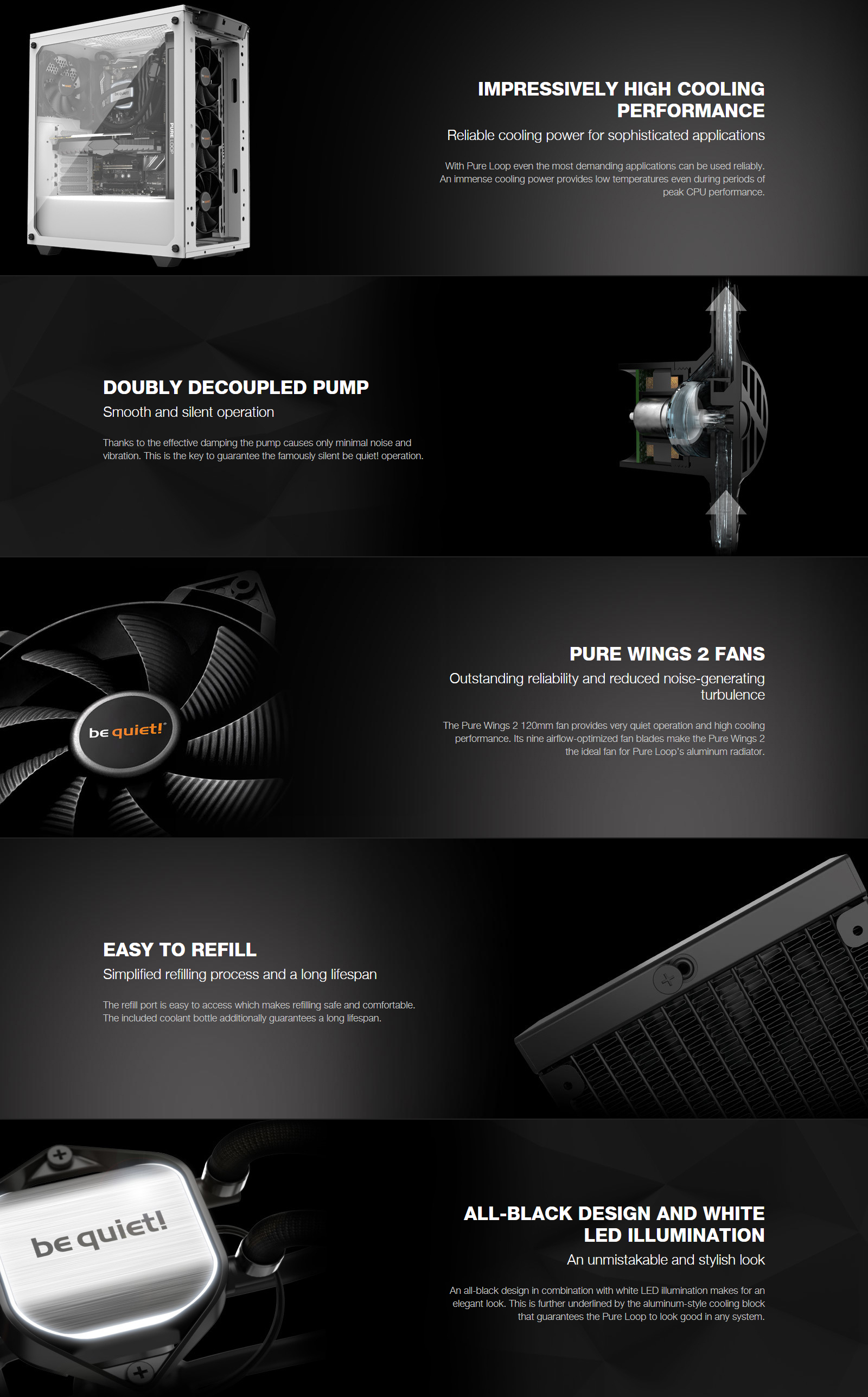 be quiet! PURE LOOP 360mm AIO Cooling | Canada Computers & Electronics