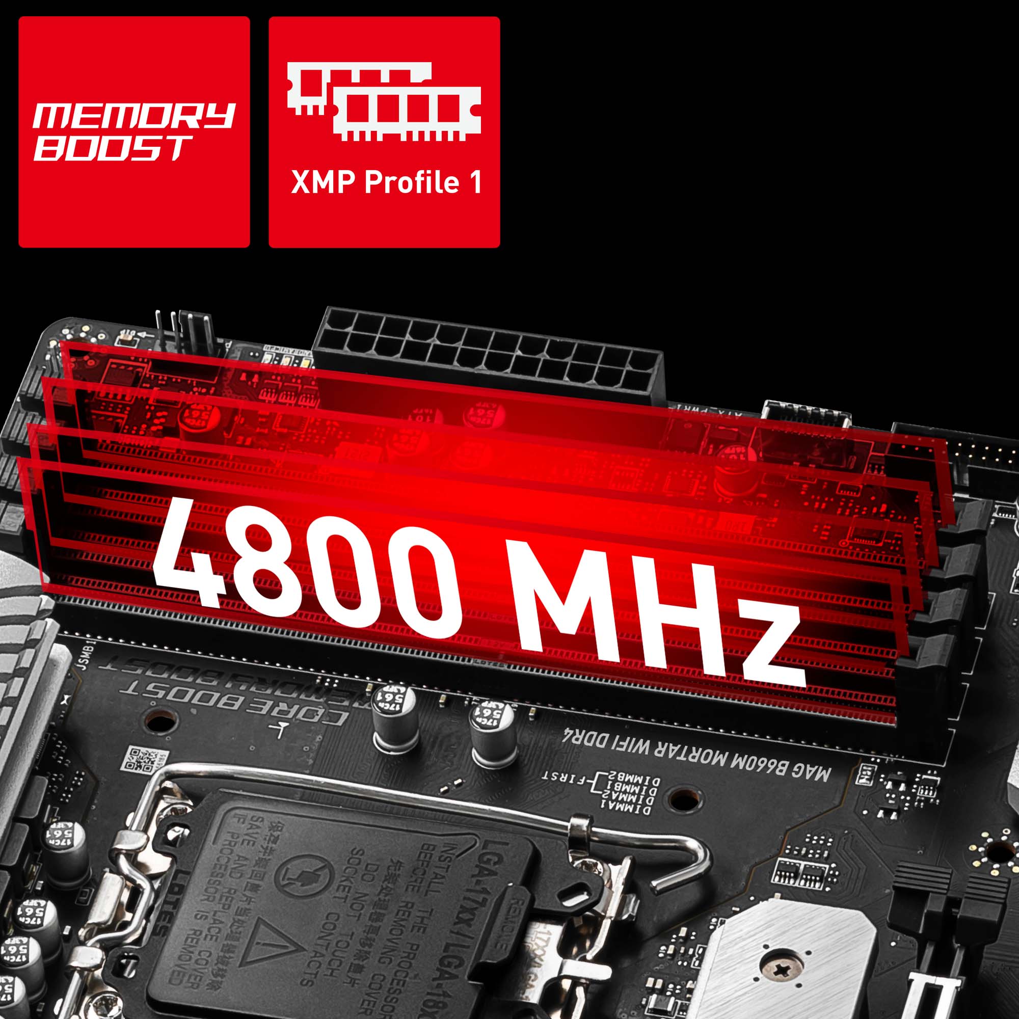 MAG B660M MORTAR WIFI DDR4