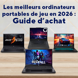 Les meilleurs ordinateurs portables de jeu en 2026 : Guide d’achat