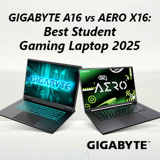 GIGABYTE A16 vs AERO X16: Best Student Gaming Laptop 2025