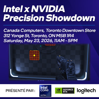 Intel x NVIDIA Precision Showdown Lands at Canada Computers Toronto Downtown 
