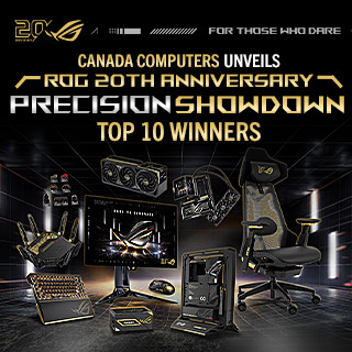Canada's Finest Gamers: Canada Computers Unveils the ROG 20th Anniversary Showdown Top 10